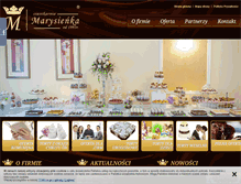 Tablet Screenshot of marysienka.com.pl